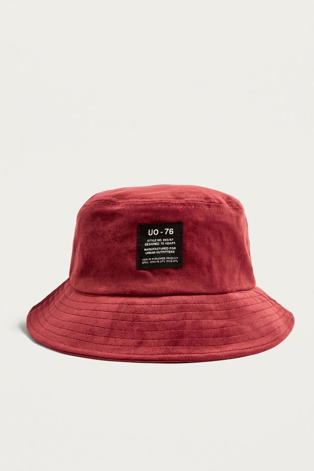 UO Utility Velour Classic Bucket Hat #1