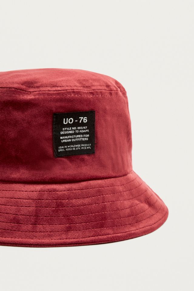 UO Utility Velour Classic Bucket Hat #3