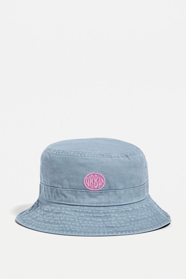 UO Bubble Logo Canvas Bucket Hat #2