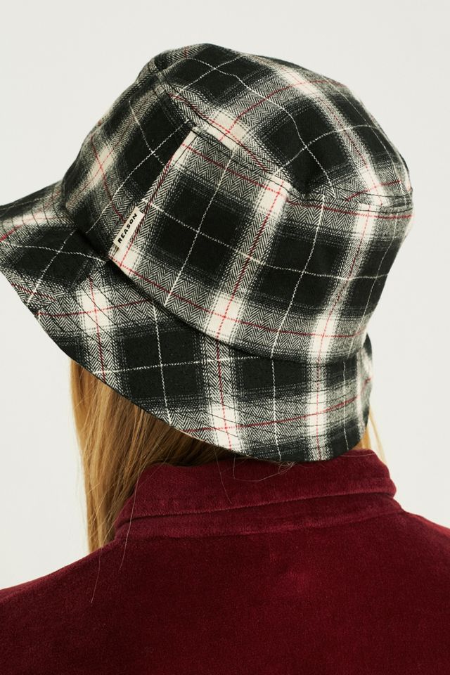 Reason Brushed Check Bucket Hat #5