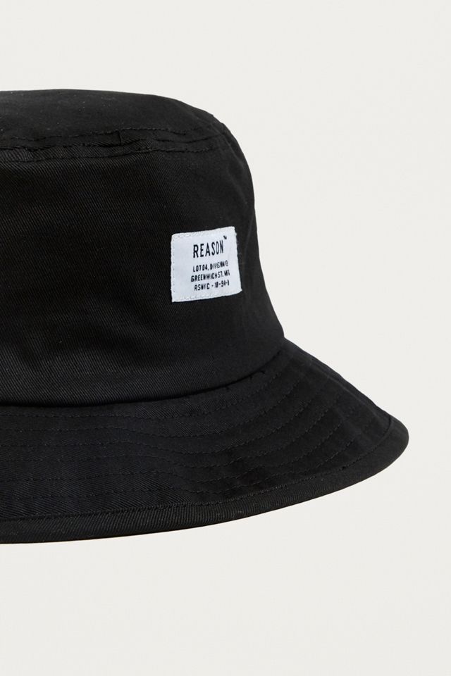 Reason Black Bucket Hat #2