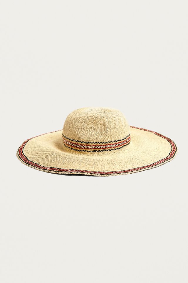 Festival Straw Floppy Hat #1