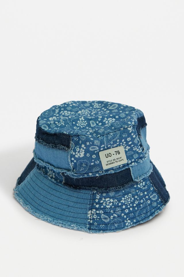 UO Paisley Patchwork Bucket Hat | Urban Outfitters UK