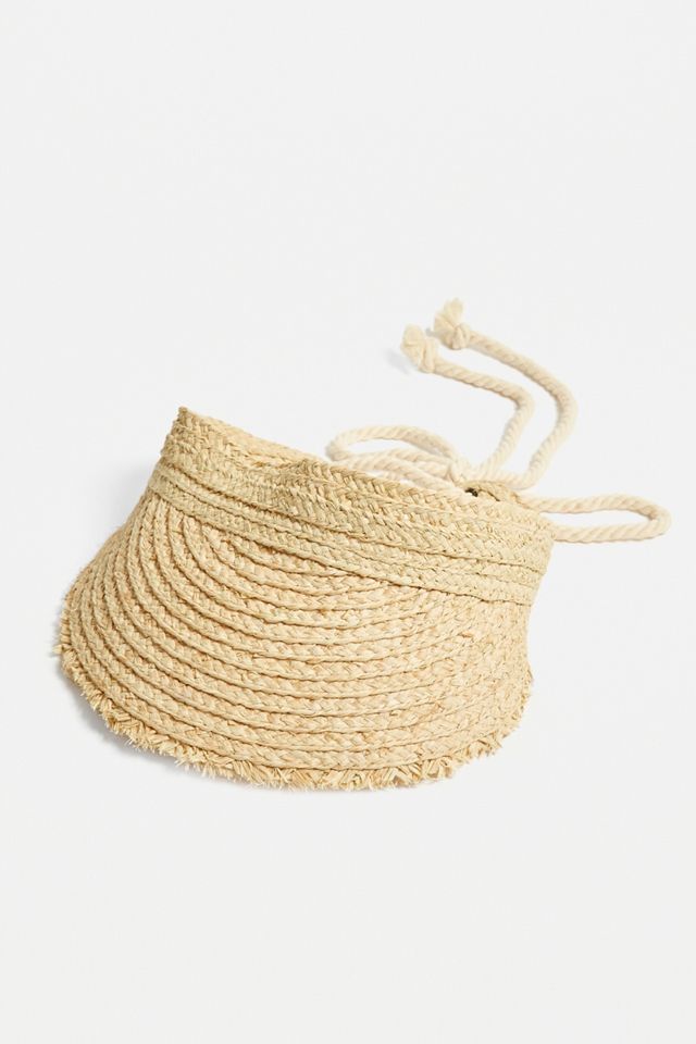 UO Straw Visor Cap #1