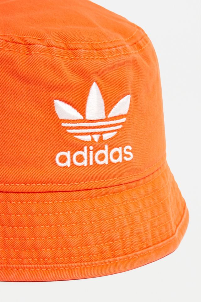 Orange adidas cheap bucket hat