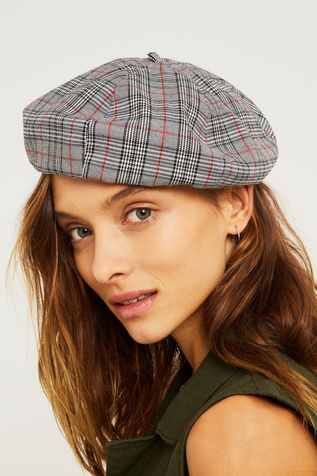 UO Check Beret #2