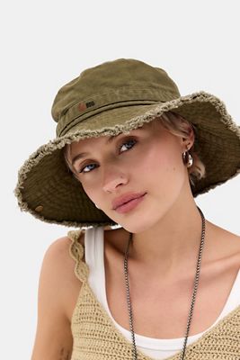 Chapeau Boonie effiloché BDG