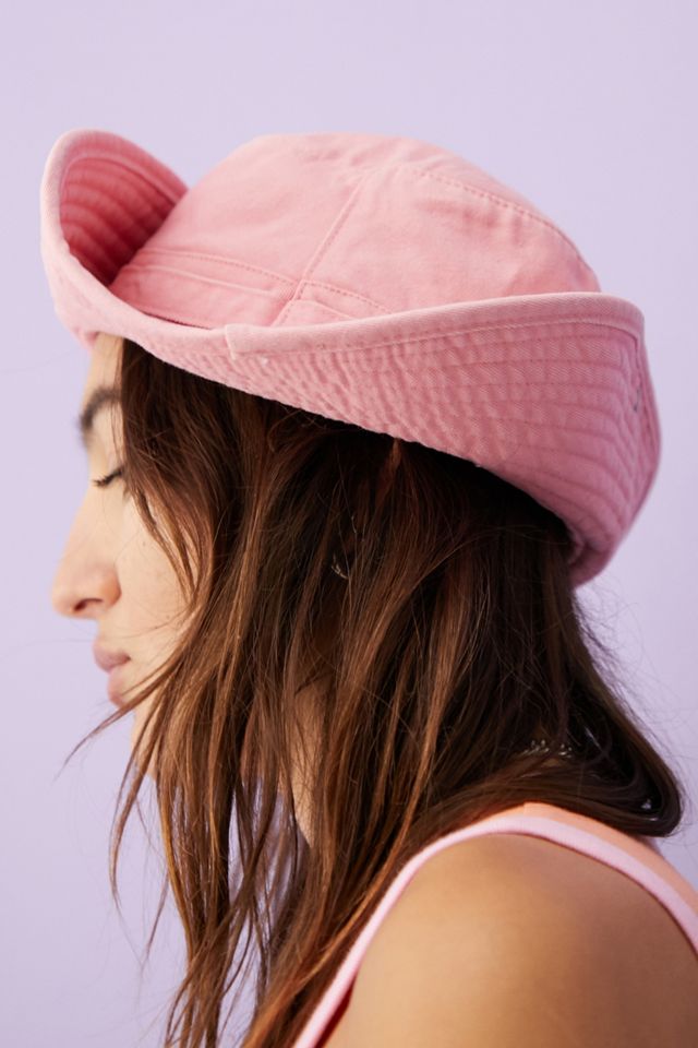 UO Pink Rodeo Canvas Hat #2