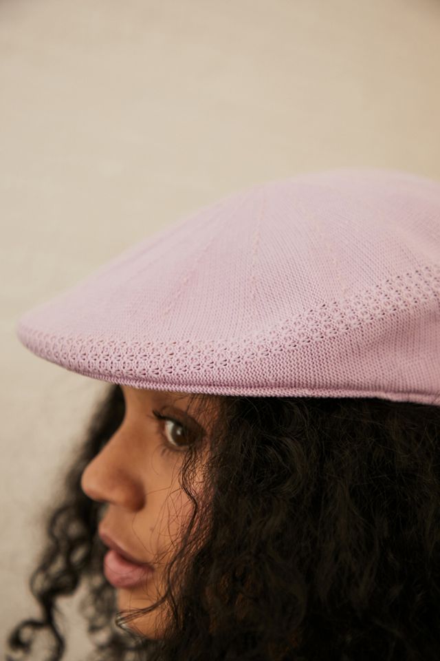 UO Pink Woven Flat Cap #1