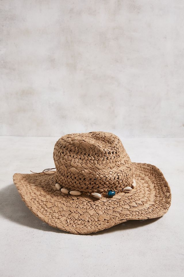 Chapeau de cowboy en paille UO #1