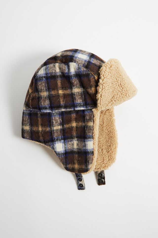 UO Check Print Trapper Hat #1