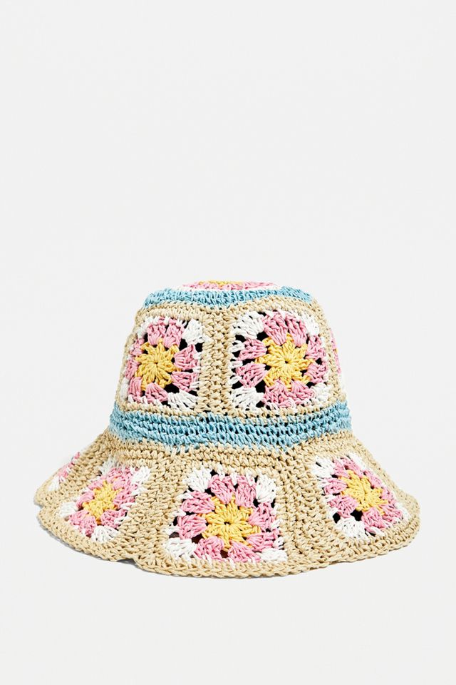 UO - Chapeau floral en maille texturée #2