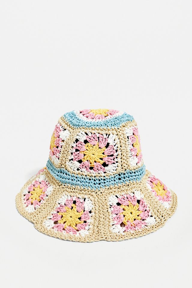 UO - Chapeau floral en maille texturée #3