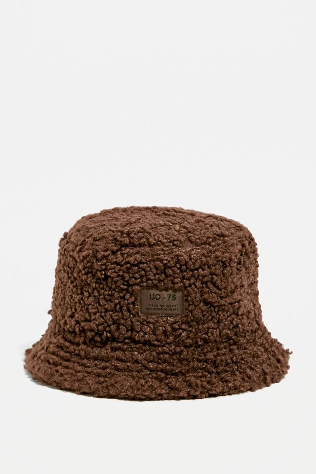 UO Peluche Pile Borg Bucket Hat #2