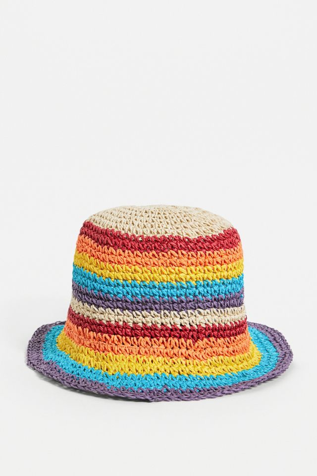 UO Knit Stripe Bucket Hat #2