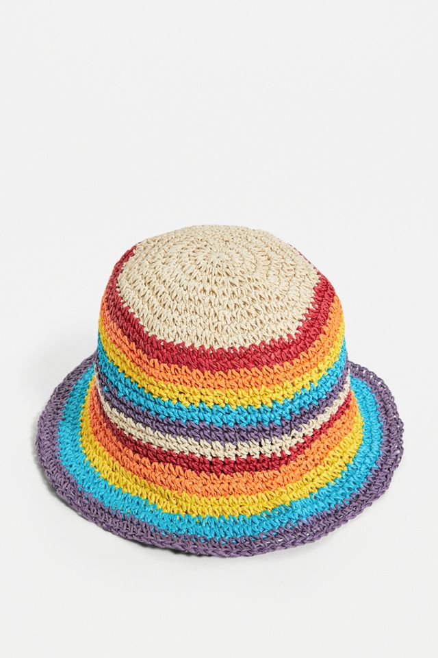 UO Knit Stripe Bucket Hat #3