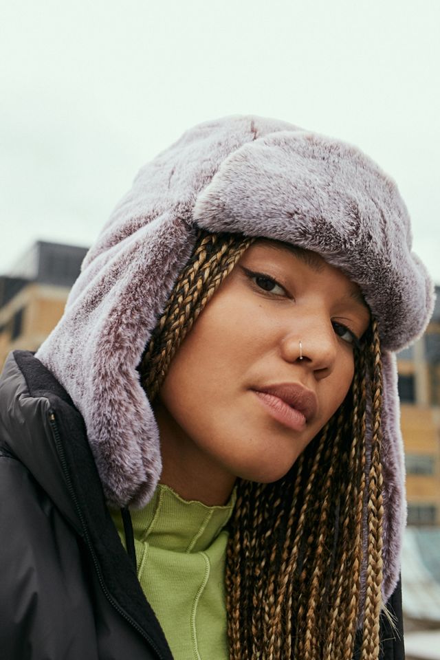 UO Faux-Fur Trapper Hat