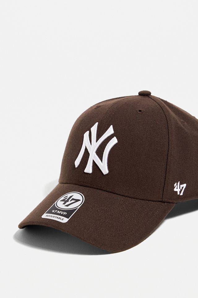 '47 Marchio NY Yankees Brown Snapback Cap #2