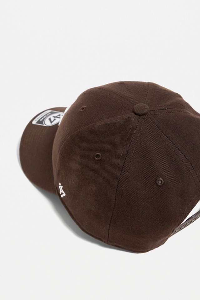 '47 Marchio NY Yankees Brown Snapback Cap #3