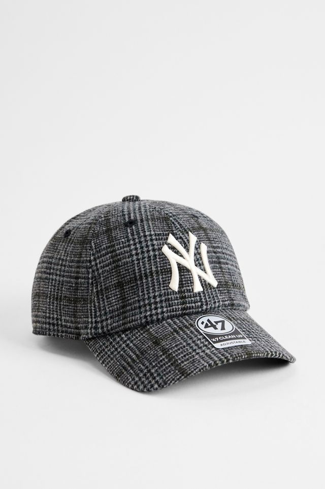 '47 Brand UO Exklusive Grau Karierte NY Yankees Kappe #1