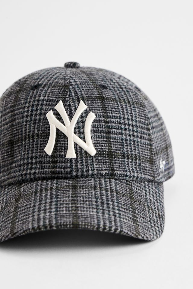 '47 Brand UO Exklusive Grau Karierte NY Yankees Kappe #2