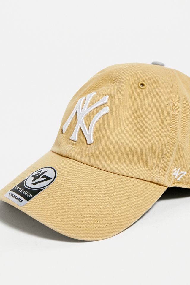 '47 - Casquette de baseball New York jaune délavé #1