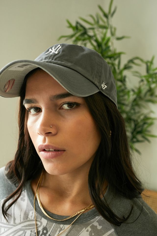 47 BRAND '47 Brand Washed NY Yankees Baseball Cap - Brown ALL At Urban  Outfitters for Women