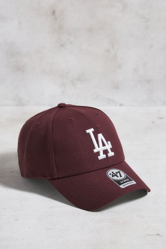 '47 Brand LA Dodgers Maroon MVP Baseball Cap  #1