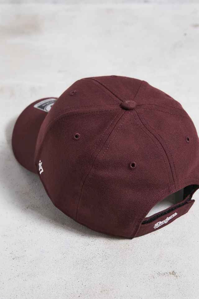 '47 Brand LA Dodgers Maroon MVP Baseball Cap  #3