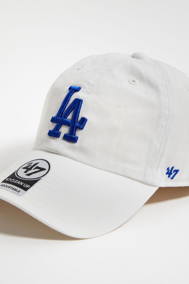 '47 Brand LA Dodgers Black Clean Up Cap