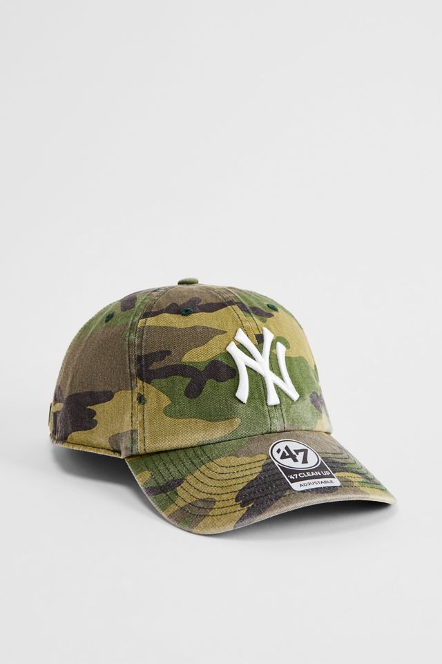 '47 Brand Camo NY Yankees Clean Up Cap #1