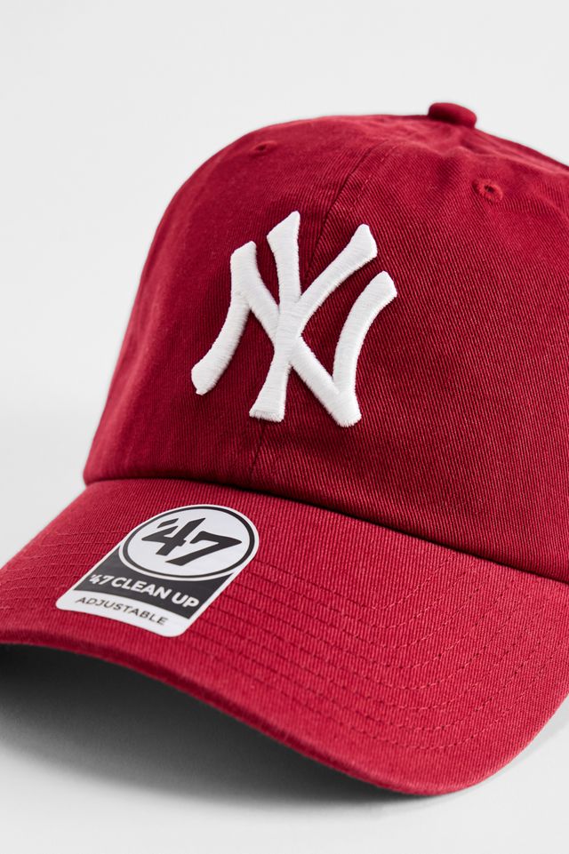 '47 Brand Rote NY Yankees Clean Up Kappe #2