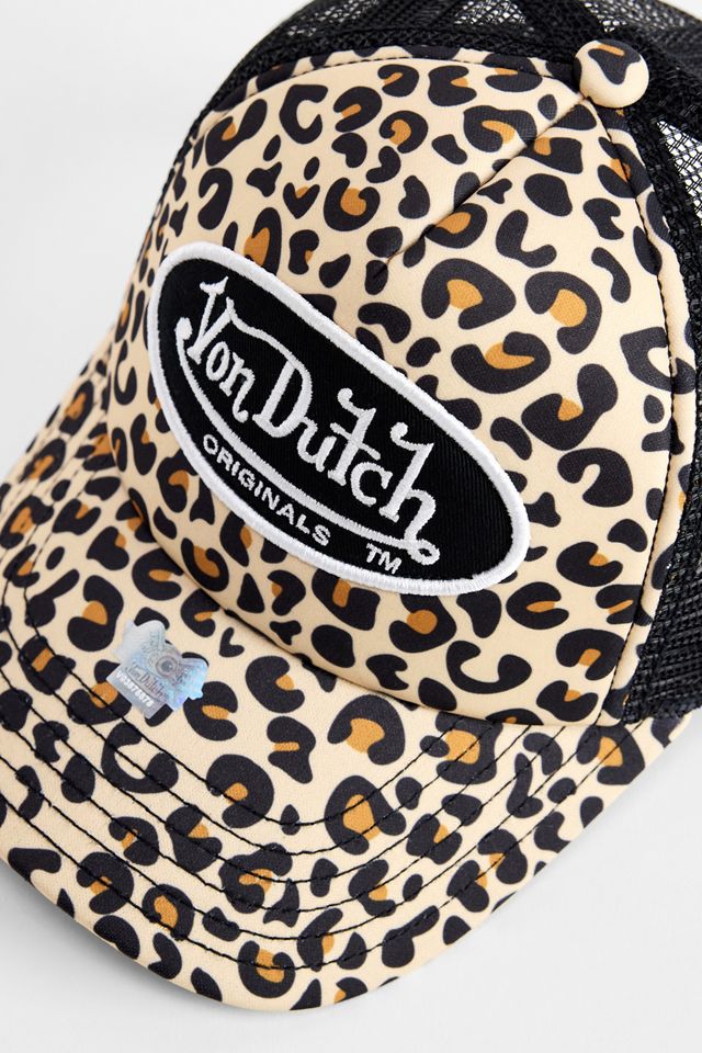 Casquette de camionneur léopard Von Dutch exclusive à UO #2