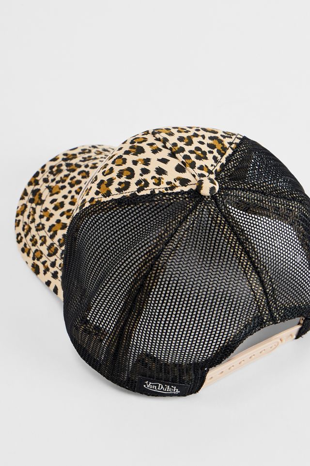 Von Dutch Leopard Print Trucker Cap #3