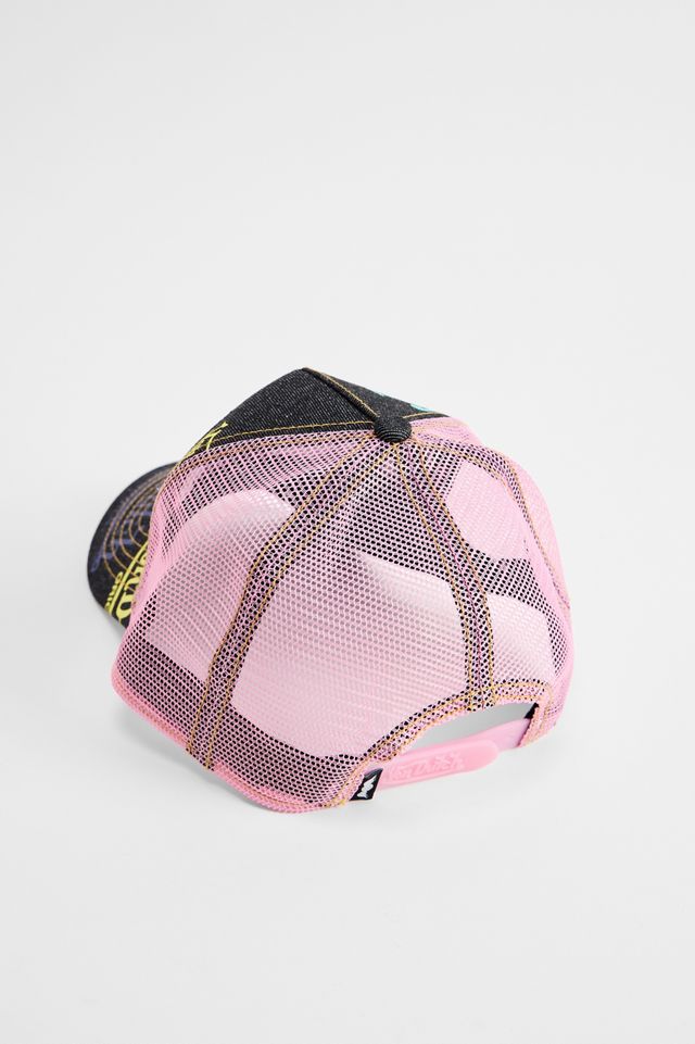 Casquette de camionneur en denim avec logo Von Dutch #2