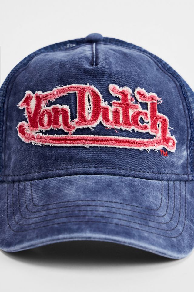 Casquette de camionneur en denim Von Dutch #1