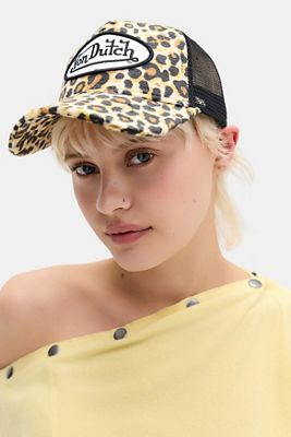 Von Dutch Leopard Trucker Cap