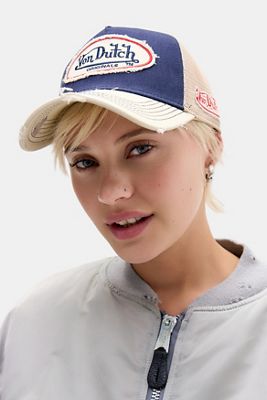 Von Dutch UO Exclusive Distressed Trucker-Kappe
