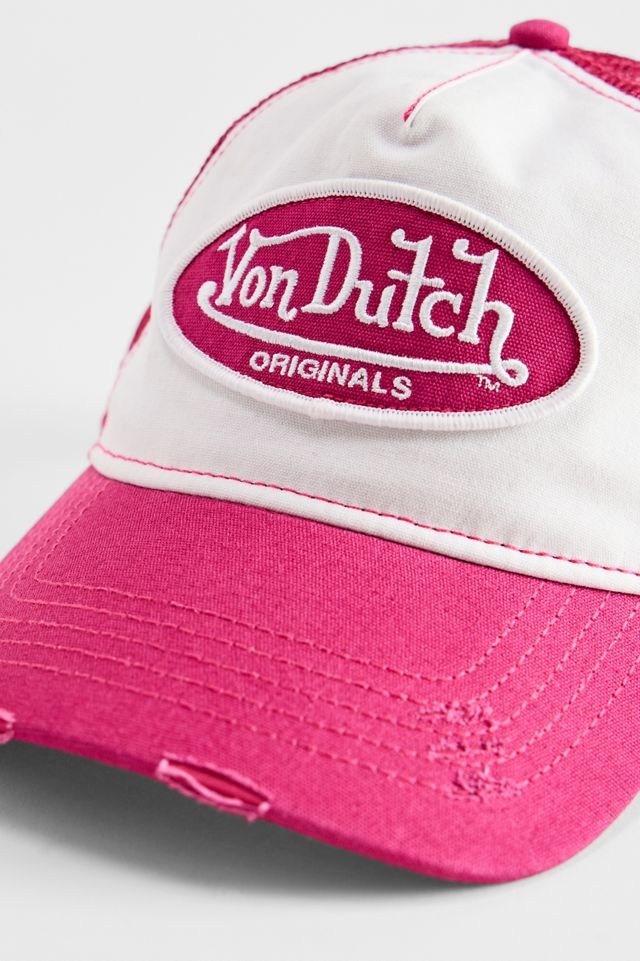 Cappellino Trucker Rosa Esclusivo UO Von Dutch #2