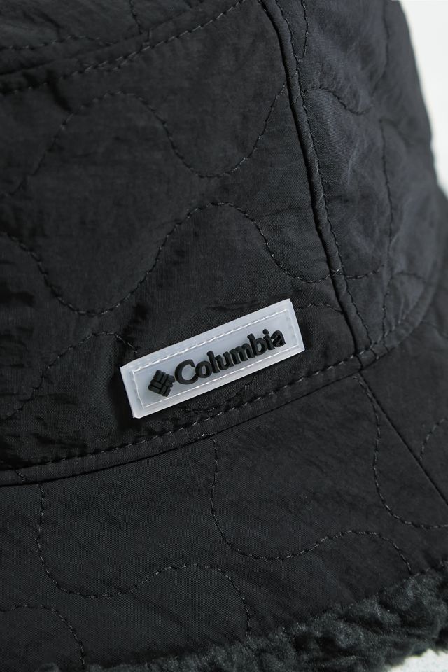 Black Columbia Winter Reversible Bucket Hat