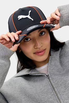 Gorra PUMA con Logo Bordado en Cuadrícula