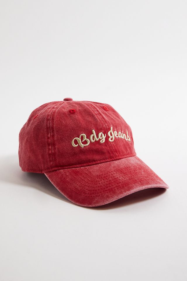 BDG Washed Embroidered Cap  #1