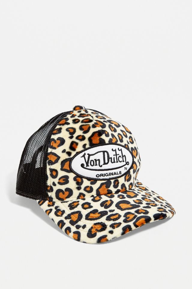 Gorra de camión von Dutch Leopard Print #2