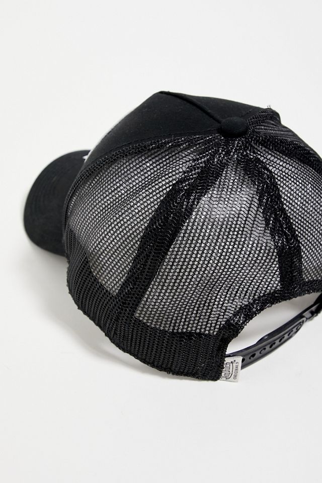Von Dutch - Casquette de camionneur noir et blanc #3