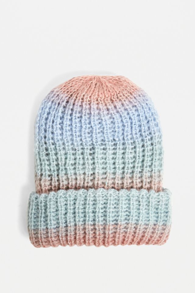 UO - Bonnet à rayures dégradé #1