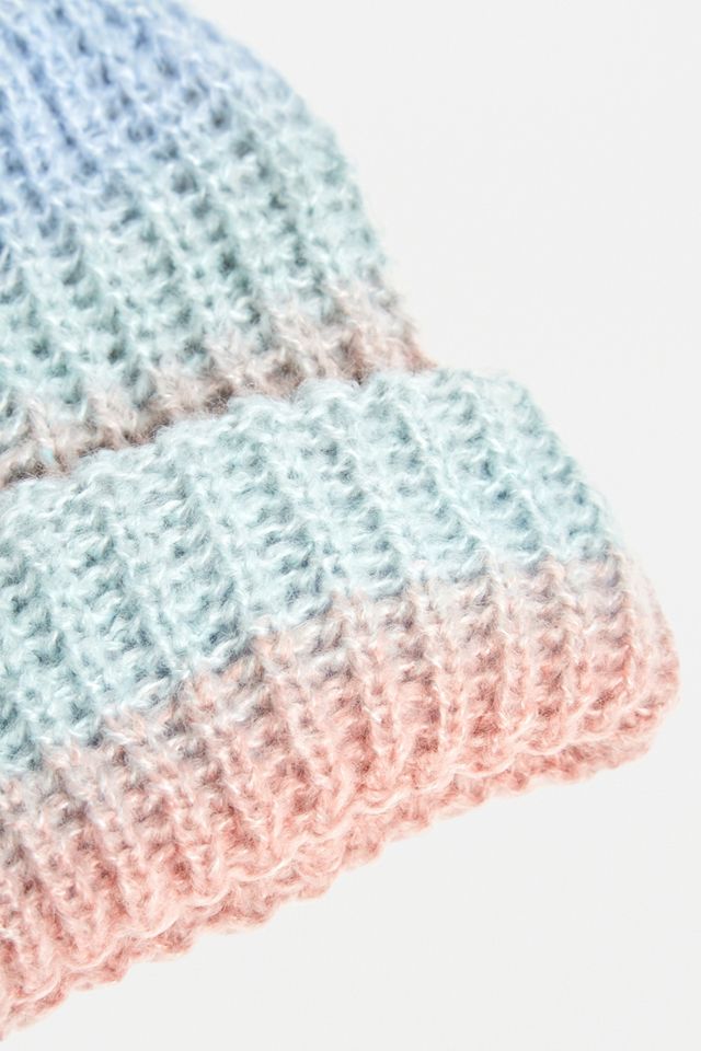 UO - Bonnet à rayures dégradé #2