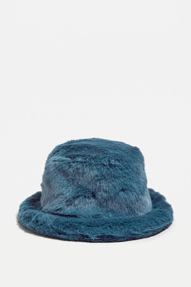 UO Oversized Faux Fur Bucket Hat | Urban Outfitters UK