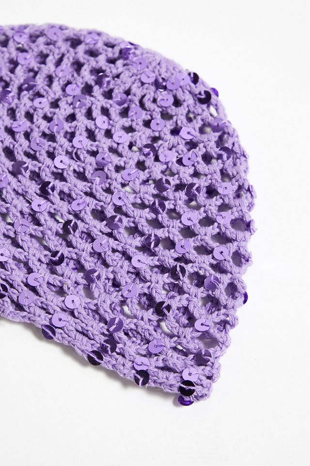 Gorro de Punto con Lentejuelas #2