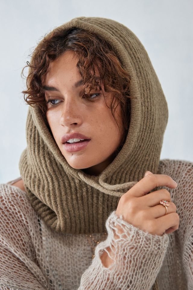 UO - Cagoule en tricot côtelé Harper