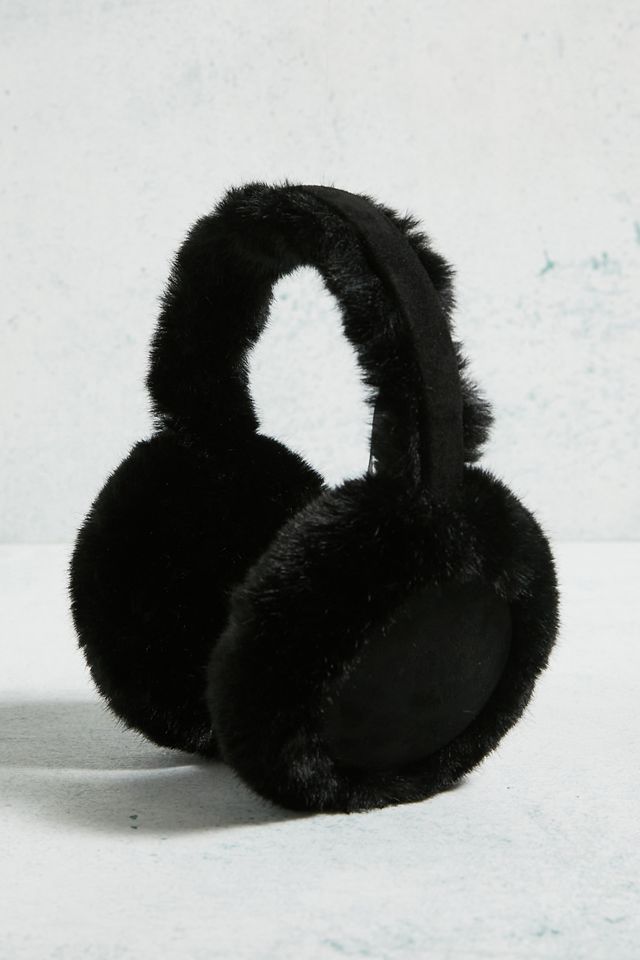 UO Adjustable Shearling Trim Ear Muffs  #3